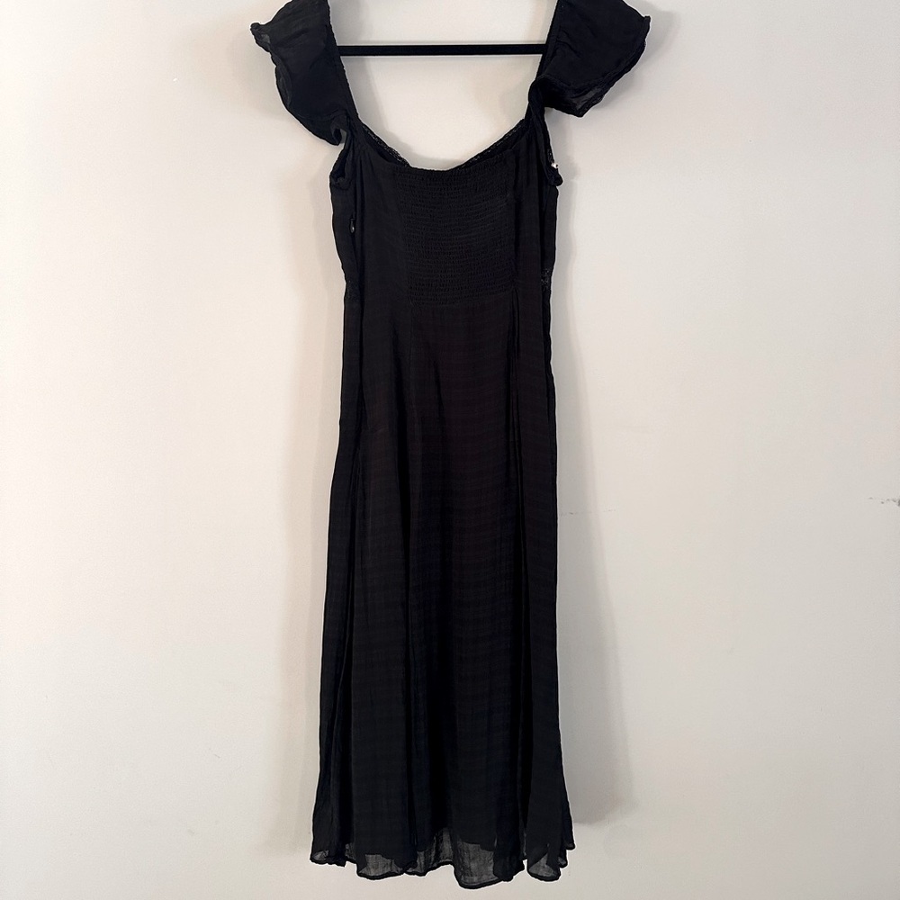 Wilfred Sundress with plaid texture pattern